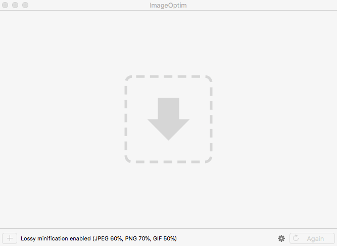 ImageOptim Drag and Drop